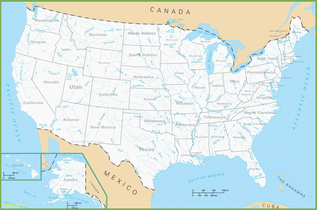 Outline Map Us Rivers Images New New Printable Us Map With Major regarding Us Rivers Map Printable