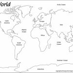 Outline World Map | Map | World Map Printable, Blank World Map In Blank World Map Printable Worksheet