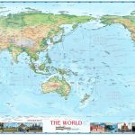 Pacific Ocean On World Map And Travel Information | Download Free With Printable World Map Pacific Centered