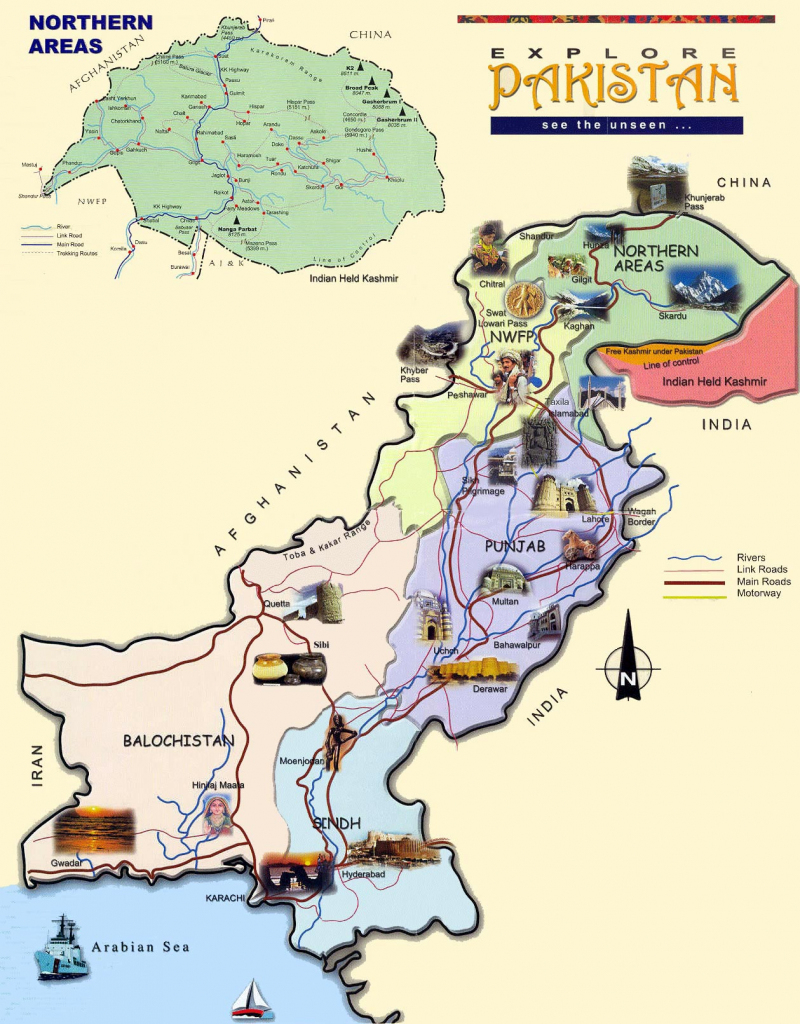 Pakistan Maps | Printable Maps Of Pakistan For Download with regard to Printable Map Of Pakistan