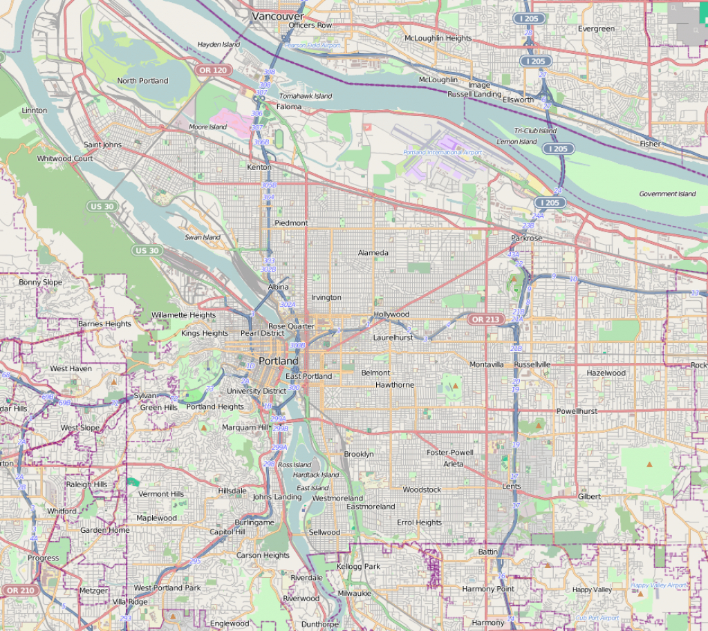 Pearl District, Portland, Oregon - Wikipedia throughout Printable Map Of Portland Oregon