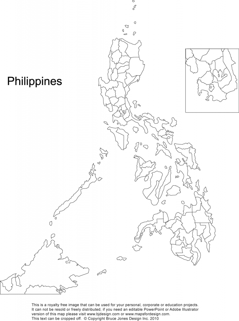 Philippines Printable, Blank Maps, Outline Maps • Royalty Free within Printable Map Of The Philippines