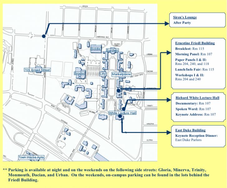 Pictures Of Duke University Campus Map - Kidskunst Inside Duke 