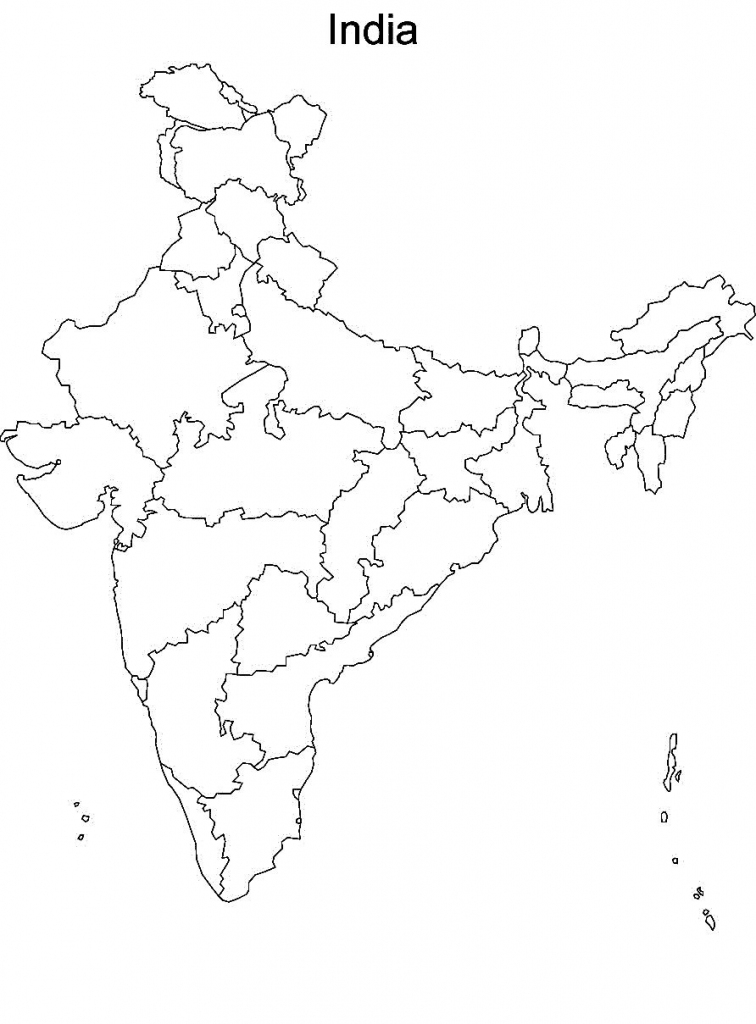 Pin4Khd On Map Of India With States In 2019 | India Map, India with regard to Printable Outline Map Of India