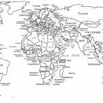 Pinbonnie S On Homeschooling | World Map With Countries, World In Printable Labeled World Map