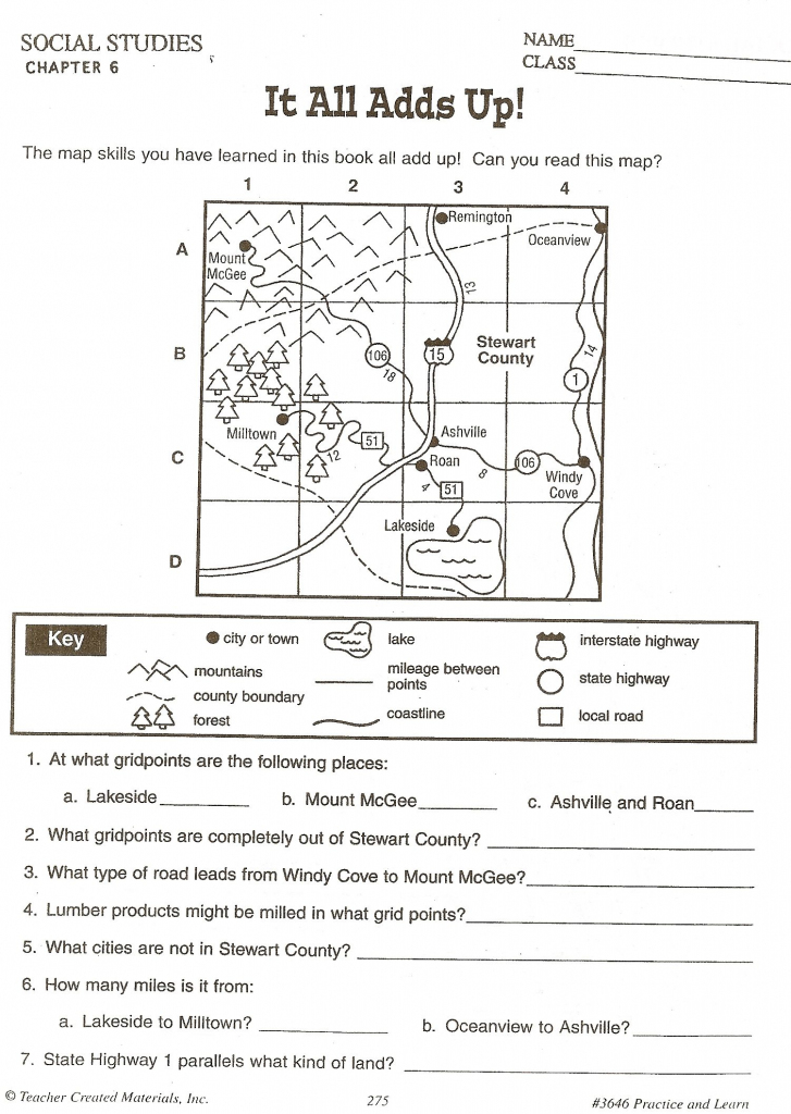 Pinpamela Champion Taylor On All About Me Soc St Maps | Social within 6Th Grade Map Skills Worksheets Printable