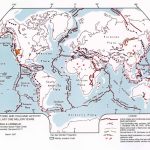 Plate Tectonics Map   Plate Boundary Map Inside World Map Tectonic Plates Printable