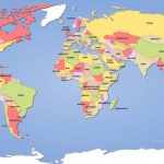 Political World Maps Inside Free Printable Political World Map