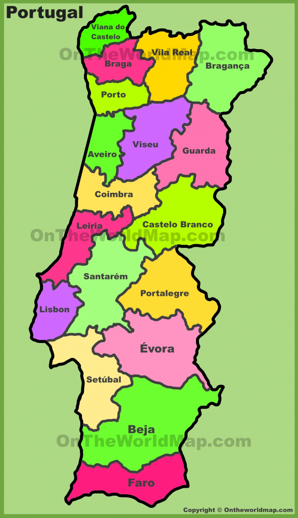 Portugal Maps | Maps Of Portugal intended for Printable Map Of Portugal