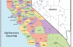 Printable Map Of California For Kids