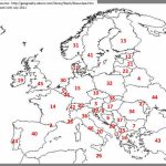 Printable Blank Europe Map Quiz 1 In Western Coloring Pages And 2 Pertaining To Blank Europe Map Quiz Printable