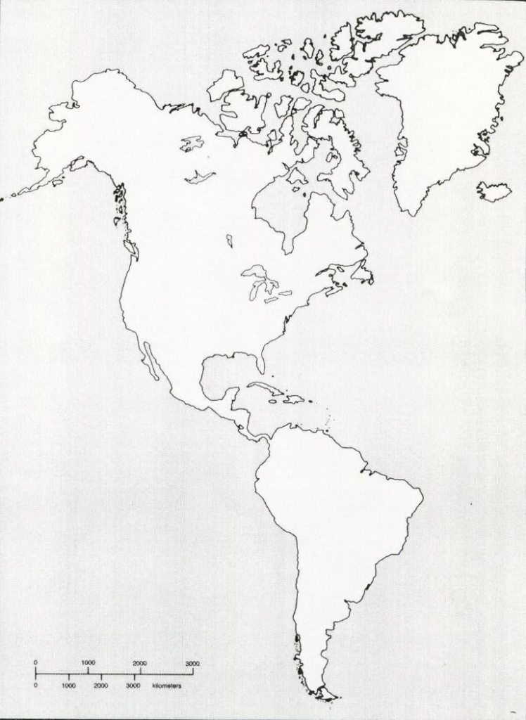 Printable Blank Map Of Western Hemisphere Diagram With X | Ap World intended for Hemisphere Maps Printable