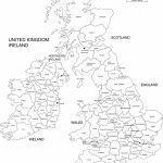 Printable, Blank Uk, United Kingdom Outline Maps • Royalty Free In Printable Map Of Uk Cities And Counties