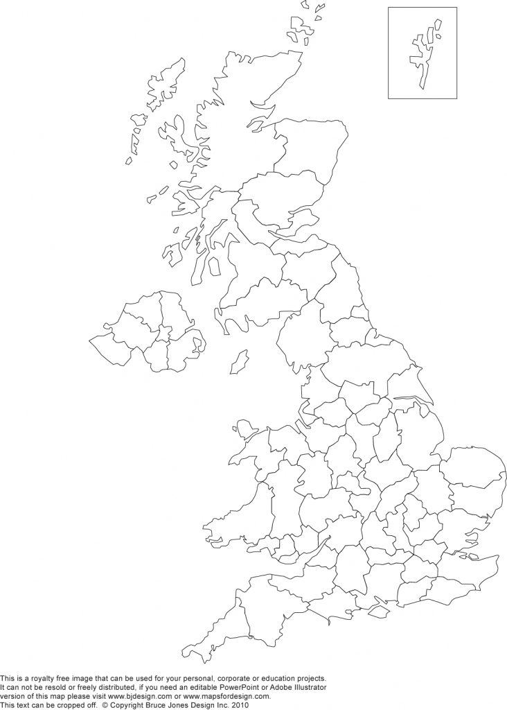 Printable, Blank Uk, United Kingdom Outline Maps • Royalty Free pertaining to Uk Map Outline Printable