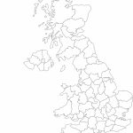 Printable, Blank Uk, United Kingdom Outline Maps • Royalty Free With Outline Map Of England Printable