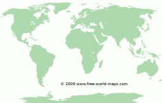 Free Large Printable World Map