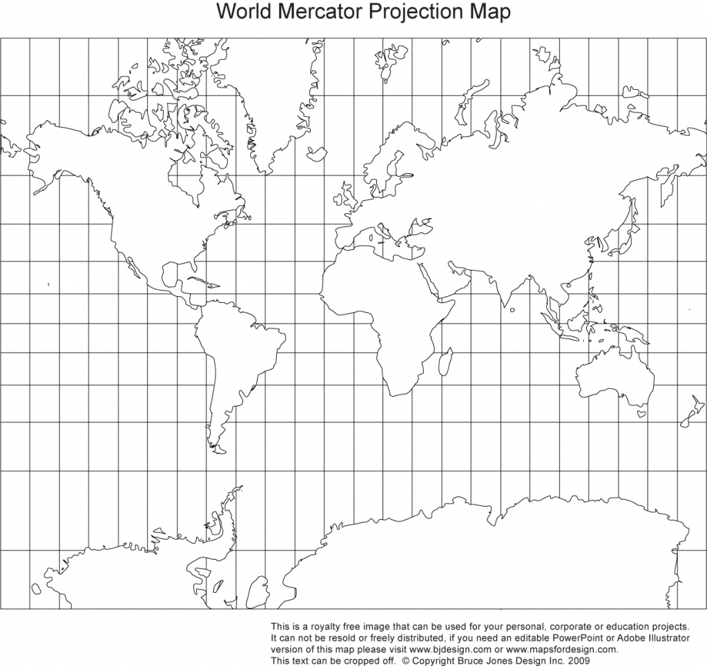 Printable, Blank World Outline Maps • Royalty Free • Globe, Earth for Blackline World Map Printable Free