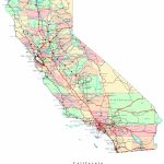 Printable California Map With Cities | Klipy Inside Printable Map Of California