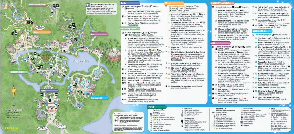 Printable Disney World Maps 2017 | Printable Maps pertaining to Printable Magic Kingdom Map 2017