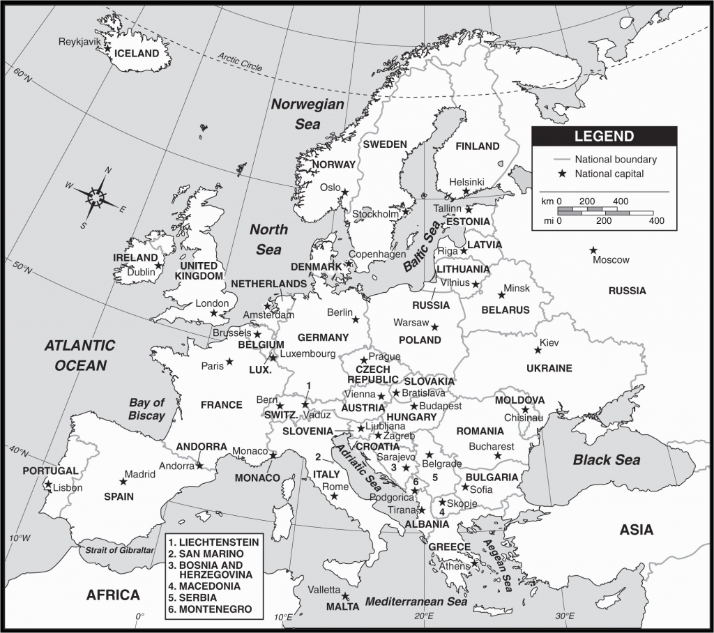 Printable Map Asia With Countries And Capitals Noavg Outline Of regarding Printable Map Of Europe And Asia