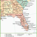 Printable Map Of Alabama With Cities | Secretmuseum In Printable Map Of Alabama