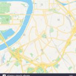 Printable Map Of Antwerp , Belgium With Main And Secondary Roads And Pertaining To Printable Map Of Belgium