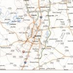 Printable Map Of Austin Texas And Surrounding Cities Neighborhoods Intended For Printable Map Of Austin