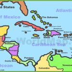 Printable Map Of Caribbean Islands And Travel Information | Download Within Free Printable Map Of The Caribbean Islands