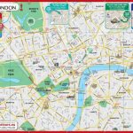 Printable Map Of Central London | Globalsupportinitiative Throughout Central London Map Printable