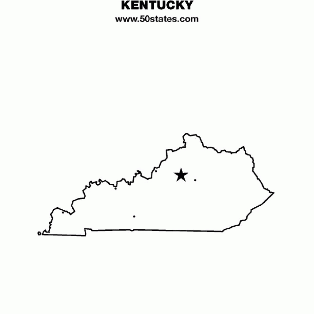 Printable Map Of Kentucky inside Printable Map Of Kentucky Counties