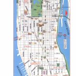 Printable Map Of Manhattan | Camping Map With Printable Map Of Manhattan