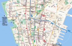 Printable Map Of New York City With Attractions