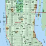 Printable Map Of Manhattan | The International House Is Just To The Inside Printable Map Of Manhattan Ny