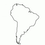 Printable Map Of North And South America And Travel Information For Printable Map Of Latin America