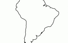 Printable Map Of Latin America