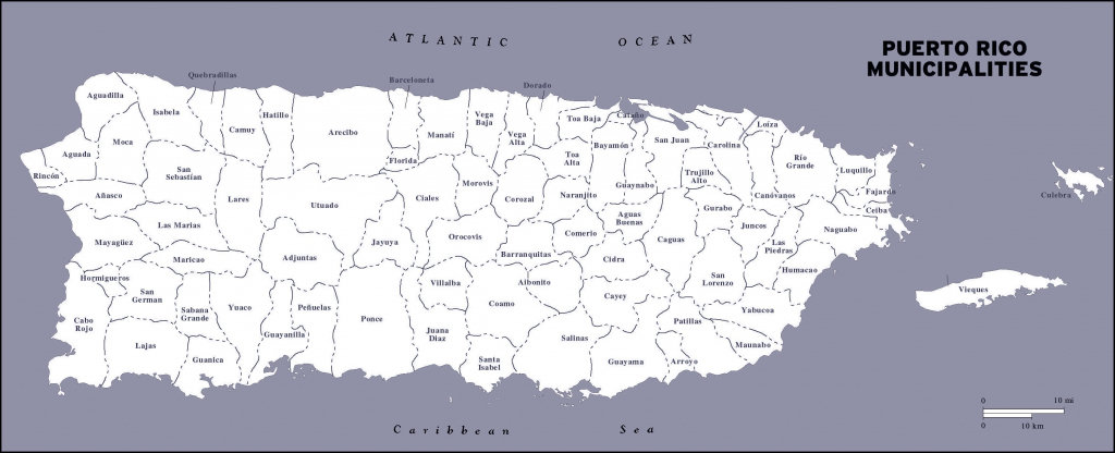 Printable Map Of Puerto Rico with Printable Map Of Puerto Rico