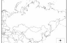 Printable Map Of Russia