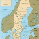Printable Map Of Sweden And Travel Information | Download Free With Printable Map Of Sweden
