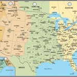 Printable Map Of The Usa With Time Zones With Printable Us Map With Time Zones And Area Codes