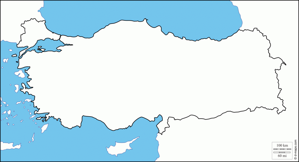 Printable Map Of Turkey | Homeschool | Free Maps, Printable Maps, Turkey for Printable Map Of Turkey