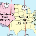 Printable Map Of Us Time Zones Zone Florida United States Pertaining To Printable Usa Time Zone Map