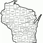 Printable Map Of Wisconsin And Travel Information | Download Free In Map Of Wisconsin Counties Printable