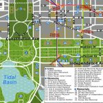 Printable Map Washington Dc | National Mall Map   Washington Dc With Printable Street Map Of Washington Dc
