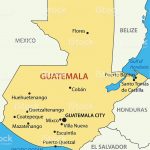 Printable Maps Guatemala Map With Capital 10 Guatemala Map With Inside Printable Map Of Guatemala