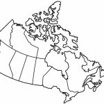 Printable Maps Of Canada Printable Map Of Canada Provinces And Pertaining To Printable Blank Map Of Canada With Provinces And Capitals