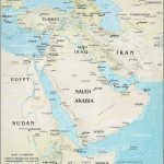 Printable Middle East Maps   Earthwotkstrust Regarding Printable Map Of Middle East
