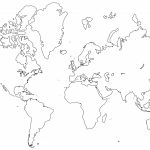Printable Outline Map Of California Outline Simple World Map Outline Regarding Basic World Map Printable