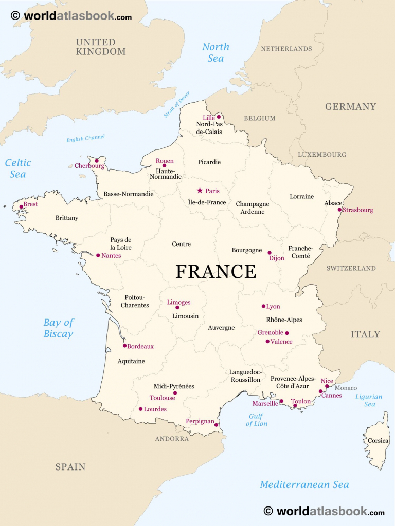Printable Outline Maps For Kids | Map Of France Outline Blank Map Of inside Printable Map Of France