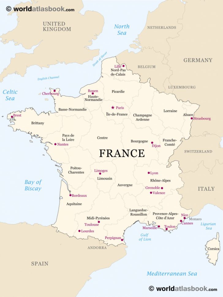 Printable Outline Maps For Kids | Map Of France Outline Blank Map Of ...