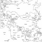 Printable Outline Maps Of Asia For Kids | Asia Outline, Printable Within Blank Outline Map Of Asia Printable